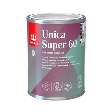 Lakas Tikkurila Unica Super 60, pusiau blizgus, 0.9 l