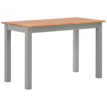  Valgomojo stalas, 120x60x74cm, ąžuolo medienos masyvas