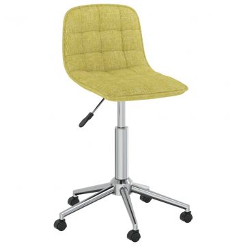  Pasukama biuro kėdė, žalios spalvos, audinys
