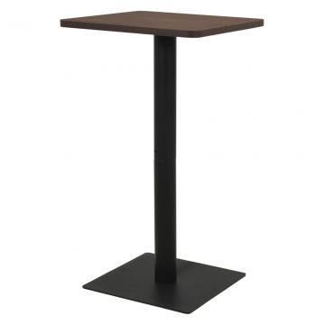  Bistro staliukas, tamsios pelenų spalvos, 60x60x107cm