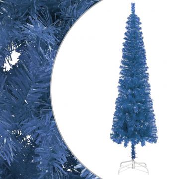  Siaura Kalėdų eglutė, mėlynos spalvos, 240cm 