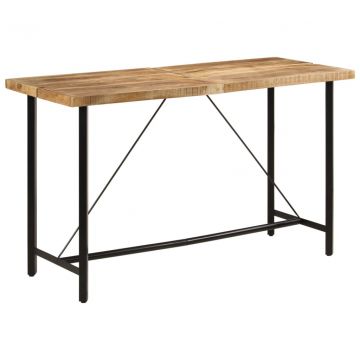  Baro stalas, 180x70x107cm, mango medienos masyvas ir geležis