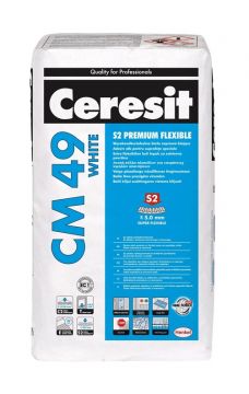 Plytelių klijai Ceresit CM49 Premium Flexible S2, 20kg