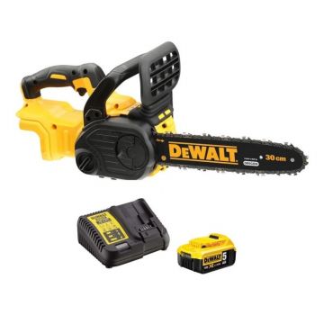 Akumuliatorinis grandininis pjūklas DeWalt 18 V, 5 Ah, 30 cm