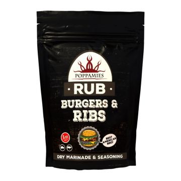 Prieskonių mišinys Burgers & Ribs Rub, 200 g