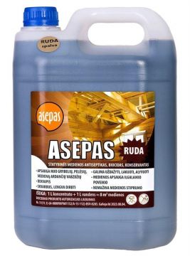 ANTISEPTIKAS ASEPAS RUDAS 5L