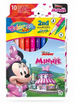 Flomasteriai MINNIE 90669PTR, 10 spalvų