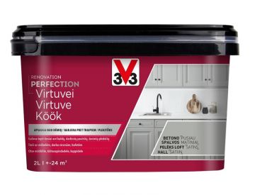 Emaliniai dažai V33 Perfection Kitchen, 2 l, Betono