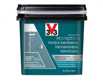 Emalin dažai V33 Perfection Bathroom 0.75l vandenyno mėlyna