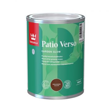 Medienos aliejus Tikkurila Patio Verso, ruda, 0.9 l