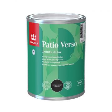 Medienos aliejus Tikkurila Patio Verso, juoda, 0.9 l