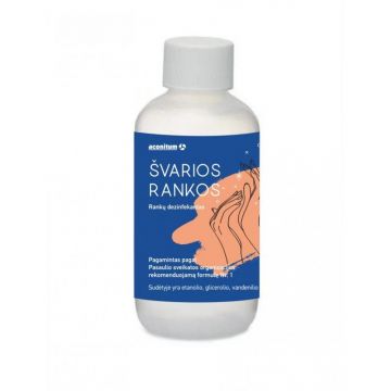 Dezinfekcinis skystis rankoms, Švarios rankos, 150 ml