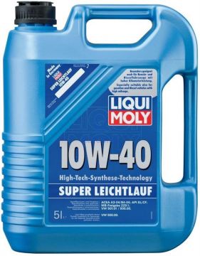 Variklio tepalas Liqui Moly Super Leichtlauf 10W-40, 5 l