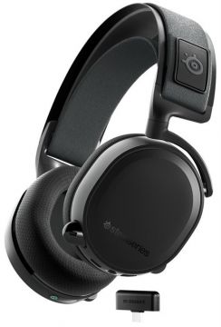 Belaidės ausinės STEELSERIES ARCTIS 7+, juodos