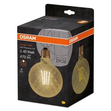 Lemputė Osram LED, E27, balta, E27, 4.5 W, 470 lm