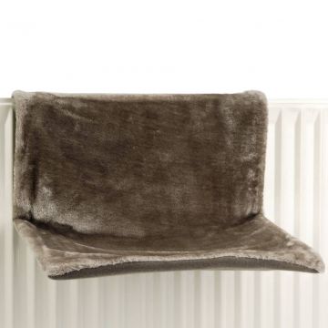 425598 Beeztees Radiator Hammock "SLEEPY" Grey