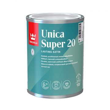 Lakas Tikkurila Unica Super 20, pusiau matinis, 0.9 l