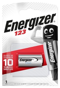  Elementas ENERGIZER 123, 3V