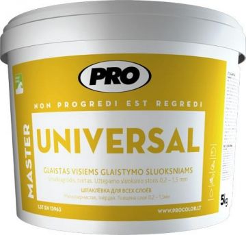 Glaistas Pro. Universal, 1,5 kg