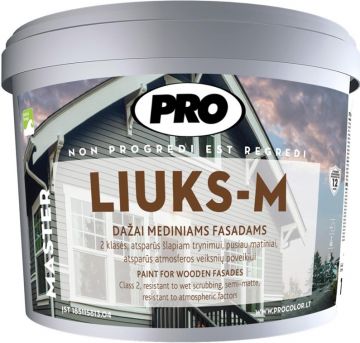 Dažai PRO LIUKS-M, balti, 1 l