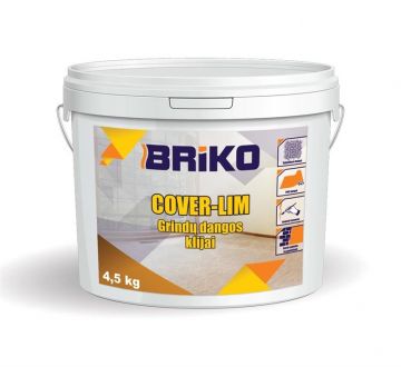 Grindų dangos klijai Briko, 4,5 kg