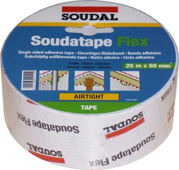 Sandarinimo juosta Soudal Soudatape Flex, 60 mm x 25 m