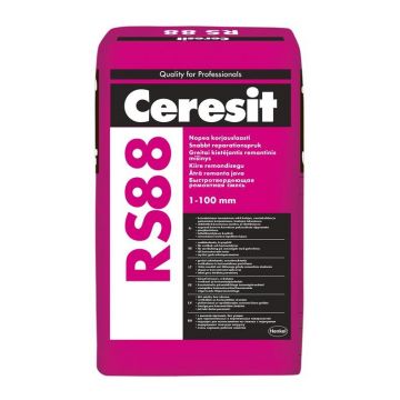 Remontinis mišinys Ceresit RS88 25KG 1-100 mm