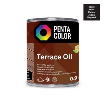 ALIEJUS TERASOMS SU TUNGU „TERRACE OIL“ (JUODAS; 0,9 L)