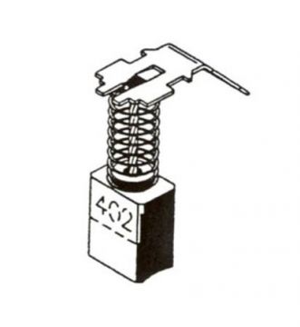 Angliniai šepetėliai 30-00-402-H, 6 x 9 x 13 mm, 2 vnt