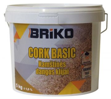 Kamštinės dangos klijai Briko, 5 kg