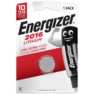 Elementas ENERGIZER CR2016, 3V