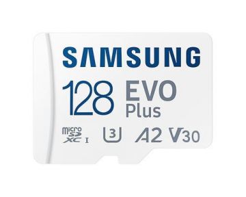 Atminties kortelė 128GB EVO+ SAMSUNG MB-MC128HA/EU R130/W30