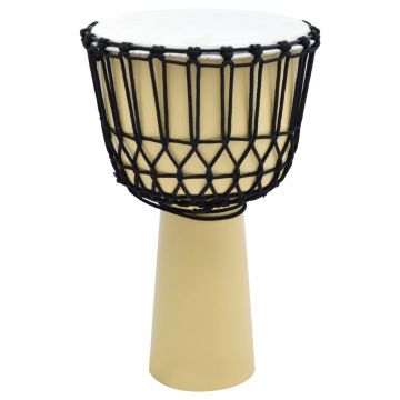  Djembe būgnas su įtemptomis virvėmis, ožkos oda, 14"