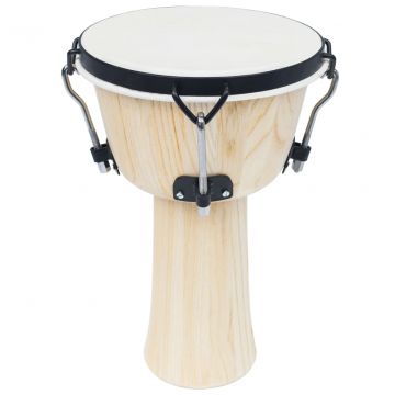  Djembe būgnas su strypu įtempimui, ožkos oda, 25cm