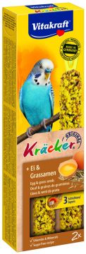 VITAKRAFT Kracker Gardėsis banguotoms papūgoms  su kiaušiniu